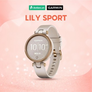Đồng hồ thông minh nữ Garmin Lily Sport Dây Silicon Chính hãng bảo hành 12 tháng