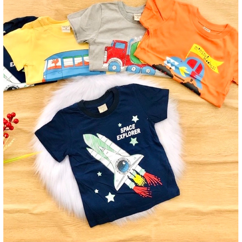 💥Áo cotton xuất place & carter’S bé trai 10-30kg