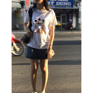 Áo thun unisex basic form rộng chất thun cotton 2 chiều dày dặn,mịn mát