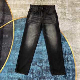 Quần bò nam ống xuông màu loang trước ống xuông phong cách mẫu mới nổi bật