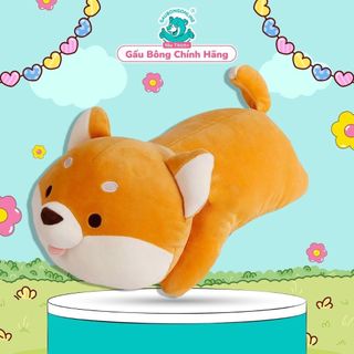 Gấu Bông Chó Shiba Biểu Cảm Chất Siêu Dễ Thương Mềm Mịn Cao Cấp