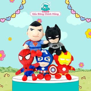 Gấu Bông Siêu Anh Hùng Đáng Yêu Cho Bé, Gấu Bông Online Cao Cấp
