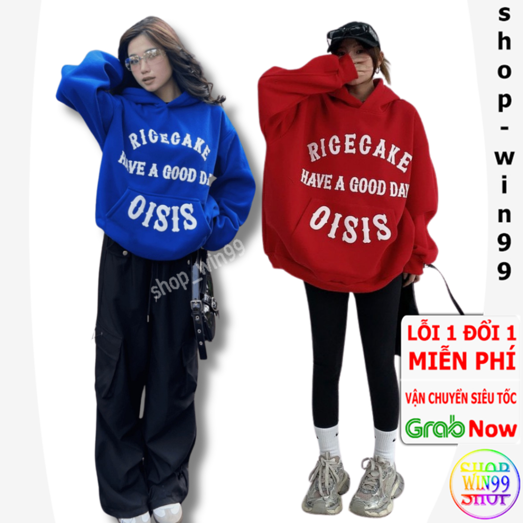 Áo hoodie SISIO nỉ ngoại ulzzang Hàn Quốc unisex nam nữ cặp đôi local brand chống nắng dày dặn form rộng - win99