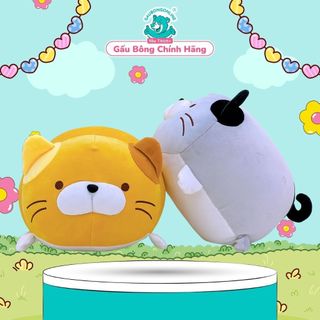 Mèo Bông Nằm Béo Ôm Mềm Mịn, Gấu Bông Mèo Dễ Thương Gaubongonline