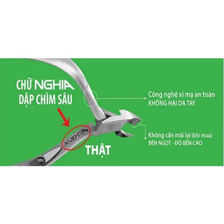 Kìm cắt da, sửa móng tay, [kềm] Nghĩa D401