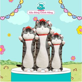Gối Ôm Ngủ Mèo Hoàng Thượng Cao Cấp Gấu Bông Online