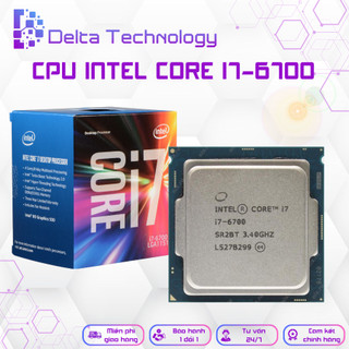 Cpu intel core i7-6700 - tốc độ upto 4.0ghz, 4 nhân 8 luồng, 8mb cache, 65w - socket lga 1151, tặng keo tản nhiệt