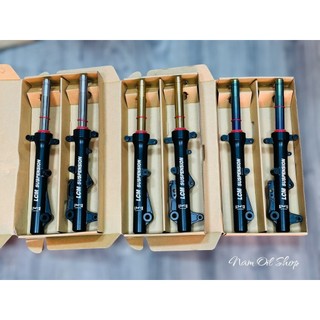 Phuộc trước lcm cho vario 160 ti trắng - vàng - titan
