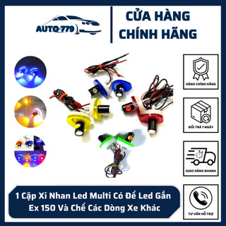    CHÍNH HÃNG  Xi Nhan Led Multi Có Đế Led Gắn Ex 150 Và Chế Các Dòng Xe Khác 