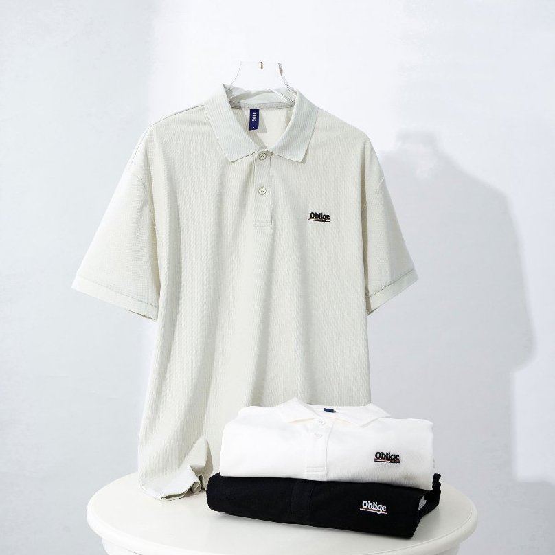 Áo polo nam cộc tay cao cấp Oblige DNST 9650, phong cách trẻ trung, hiện đại, kiểu dáng thời trang H