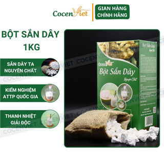 1kg Bột Sắn Dây Nguyên Chất Loại 1, Tinh Bột Sắn Dây Sấy Điện Siêu Sạch Mịn, Thơm Ngon BSD04 RENEVA