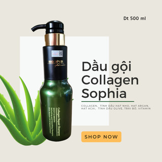 DẦU GỘI ĐẦU COLLAGEN SOPHIA PHỤC HỒI TÓC HƯ TỔN
