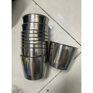 combo 10 Ly làm đá inox đủ các size