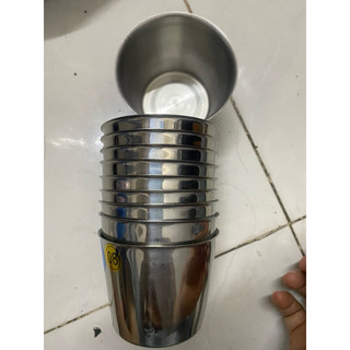 combo 10 Ly làm đá inox đủ các size