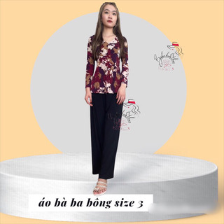 áo BÀ BA BÔNG size 3 (53-60kg)ảnh thật