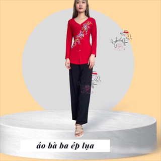 Áo bà ba đẹp,bà ba nữ,bà ba  màu in 4D