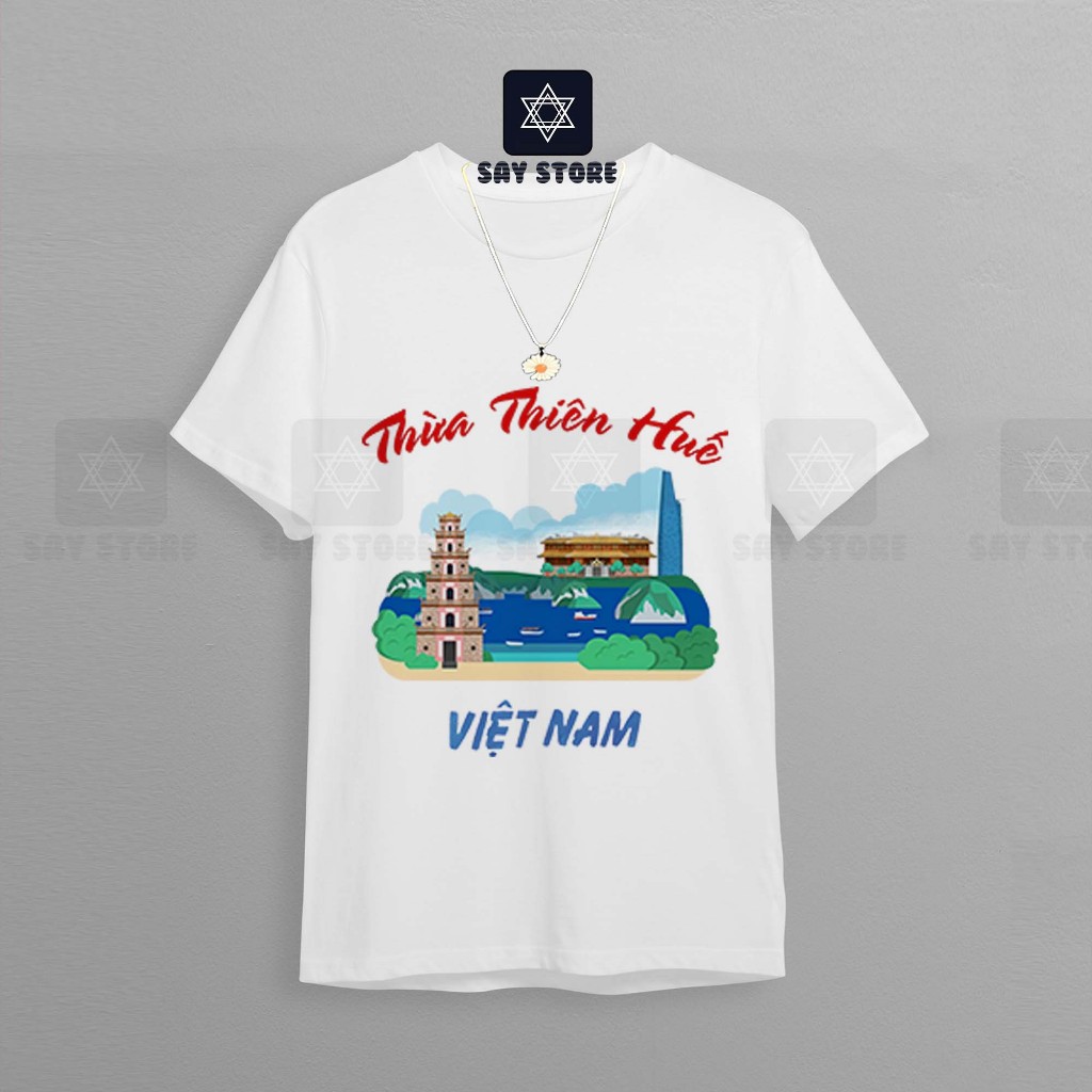 Áo thun du lịch Huế mẫu shop thiết kế