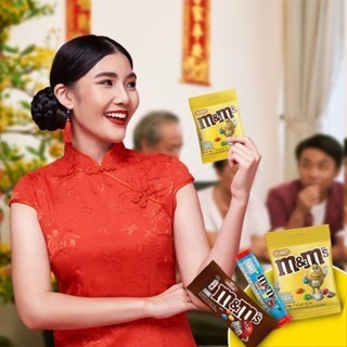 KẸO SOCOLA/ CHOCOLATE M&M'S GÓI- 37G/ SOCOLA M&M