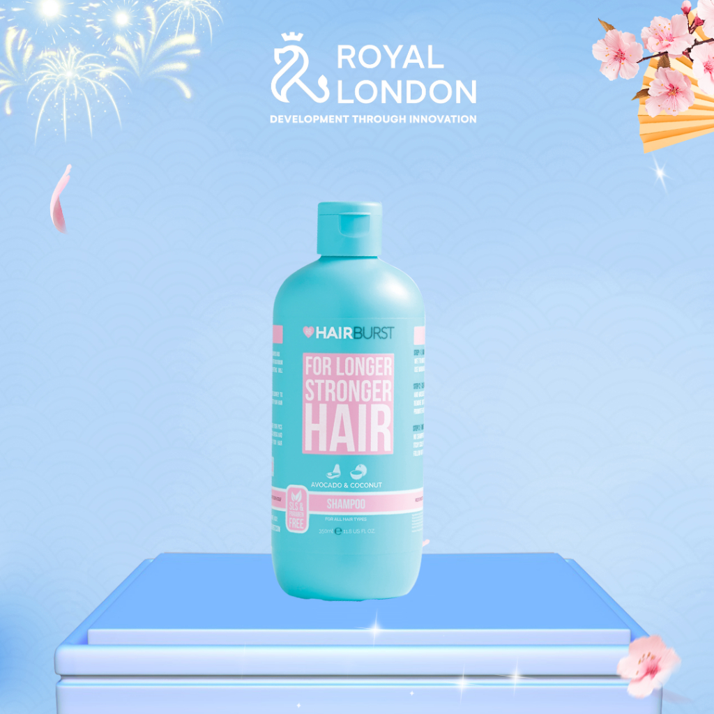 Dầu gội HAIRBURST kích thích mọc tóc dài hơn chắc khỏe hơn 350ml/chai