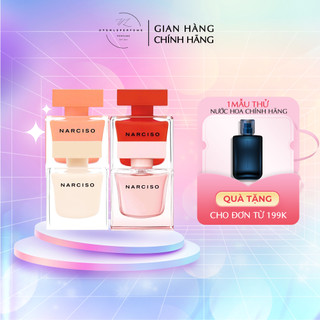 Nước hoa nữ Narciso Ambree-Rouge-Poudree-Cristal EDP 10ML