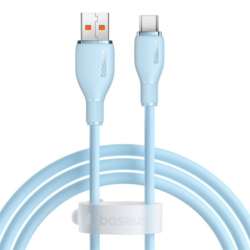 Cáp Sạc Nhanh Baseus Pudding Series Fast Charging Cable USB to Type-C 100W dùng cho Android