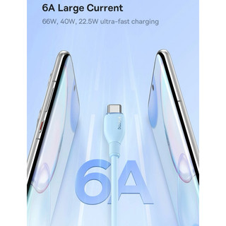 Cáp Sạc Nhanh Baseus Pudding Series Fast Charging Cable USB to Type-C 100W dùng cho Android
