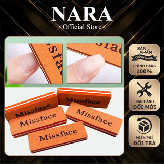 Phao MF mịn chà móng chữ nhật dễ cầm chuyên dụng - dụng cụ phao dũa móng nail- Phao móng sần