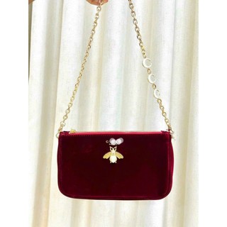 TÚI GIFT ĐỎ NHUNG G/C DỌN XẢ KHO