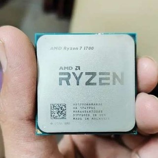 CPU AMD Ryzen 7 1700 cũ, 8 cores 16 threads, socket AM4