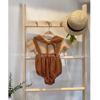 set yếm bé gái kèm khăn
