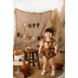 set yếm bé gái kèm khăn