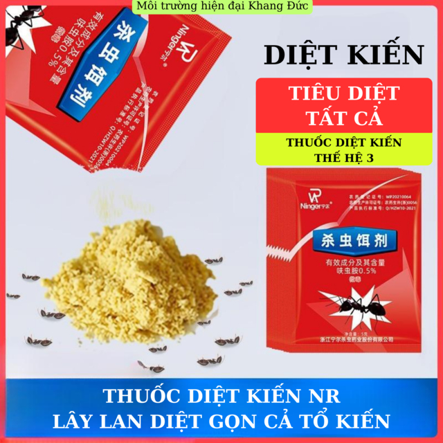 Thuốc Diệt Kiến NR Dạng Mồi Bả Kiến Ăn Mồi Và Lây Lan Độc Tính Diệt Cả Tổ Kiến Hiệu Quả Lâu Dài Dễ S
