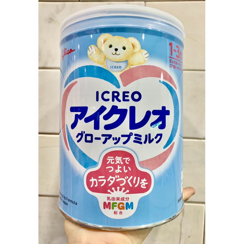 Lon sữa Nhật Bản Glico Icreo số 1 820g Mẫu mới Chính hãng (HSD 12/25)