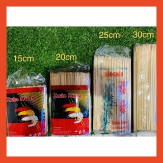 [Bịch 500g] Xiên tre đầu nhọn - Tăm xiên