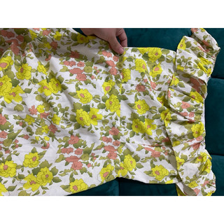đầm hoa size S dáng dài