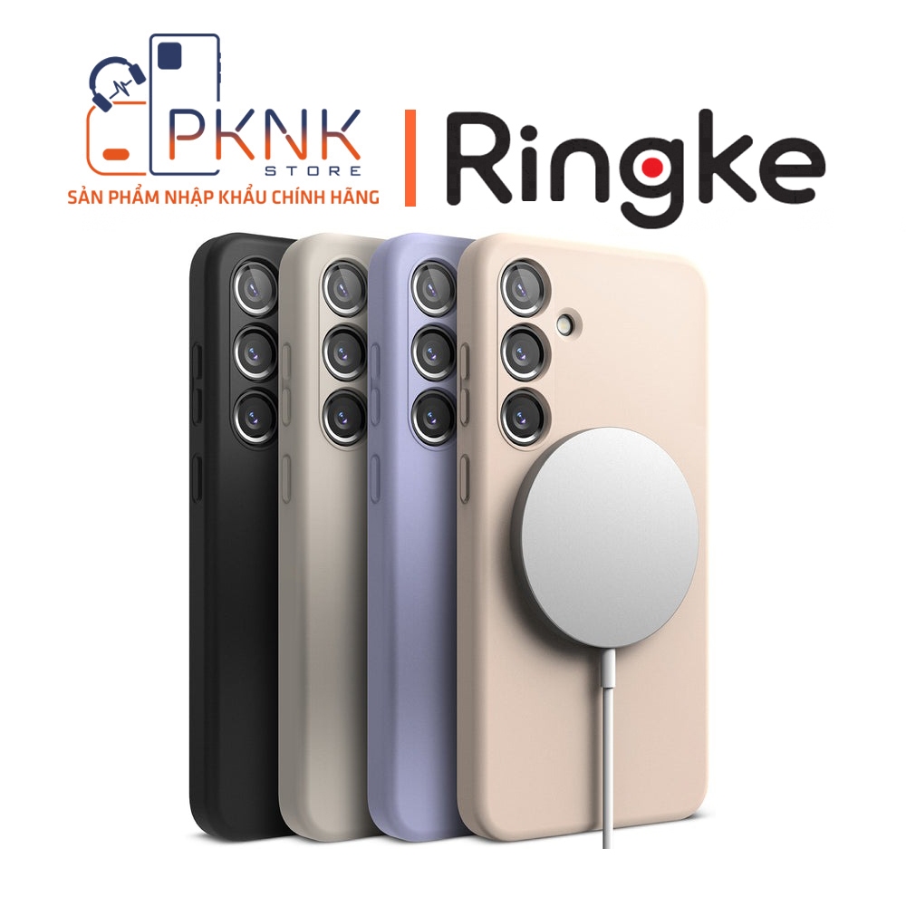 Ốp Lưng Ringke Galaxy S24 | Silicone Magnetic
