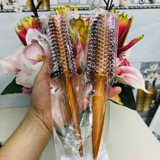 Lược Tròn Chải Tóc Uốn Xoăn, Lược Tròn Tạo Kiểu Cho Tóc Uốn Phồng Siêu Đẹp