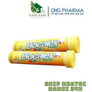 Bocalex Multi Và Bocalex ZinC Sủi DHG Bổ sung Vitamin C