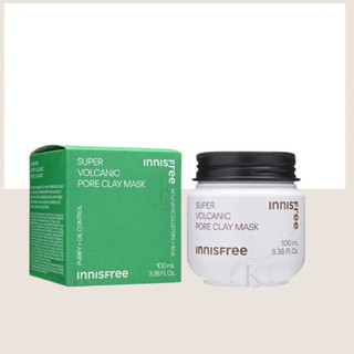 [𝓕𝓻𝓮𝓮𝓼𝓱𝓲𝓹] Mặt nạ đất sét- Mặt nạ đất sét innisfree hút dầu, bã nhờn, làm sạch lỗ chân lông, da dầu, da mụn [𝓜𝓪𝓲 𝓶𝓮𝓸]