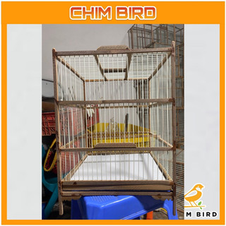 Khung lồng ép mộc chim khuyên chào mào dễ dàng lắp đặt hàng loại 1 kèm móc CHIM BRRID