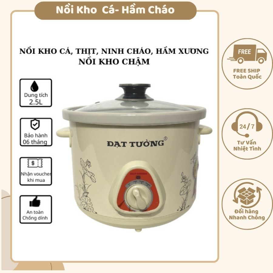 NỒI KHO CÁ - HẦM CHÁO CHẬM ĐẠT TƯỜNG