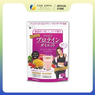 Bột protein thực vật aya’s selection protein diet fine japan vị mix quả mọng gói 325g