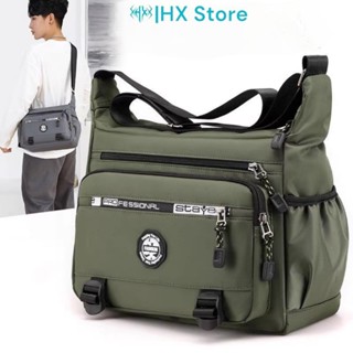 Túi Đeo Vai Phong Cách Hàn Quốc Chống Thấm Nước Nhiều Ngăn - Cặp Đeo Chéo Nam Đẹp Dung Tích Lớn