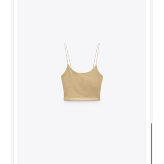 Áo 2 dây thun gân zara authentic