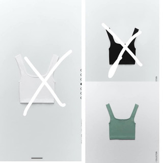 Áo 2 dây thun gân zara authentic
