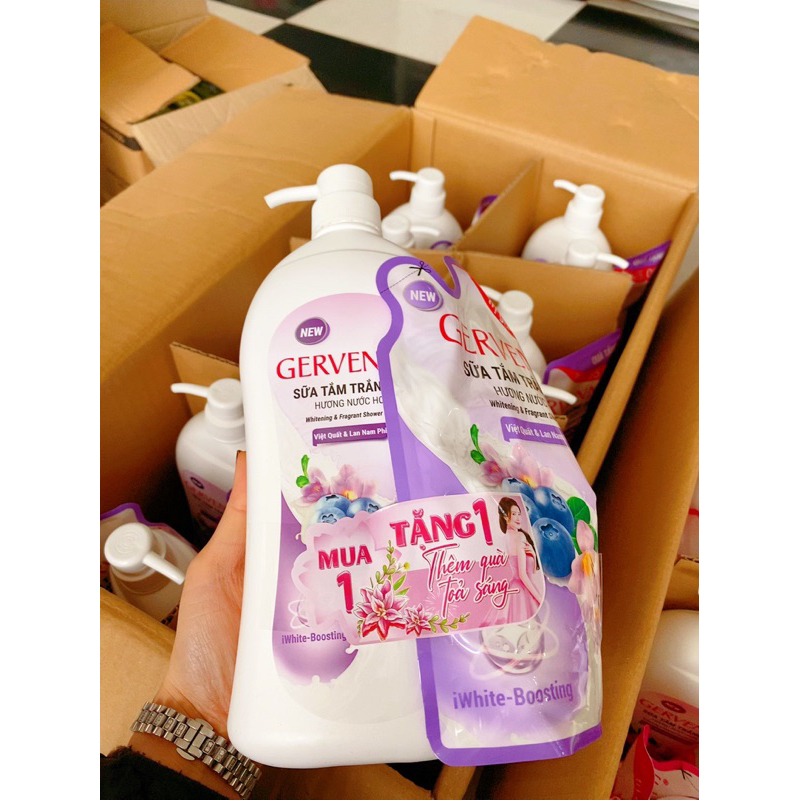 Sữa Tắm Trắng Da GERVENNE 900K
