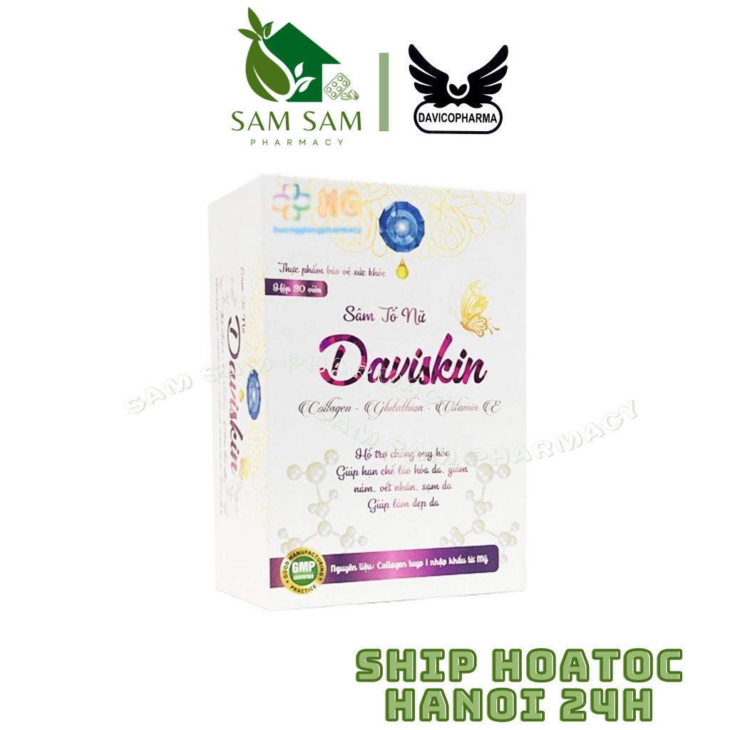 ✔️️️ DAVISKIN Làm đẹp da, mờ nám, giảm mụn