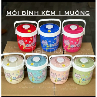 Bình đá mini size 1 lít nhiều màu
