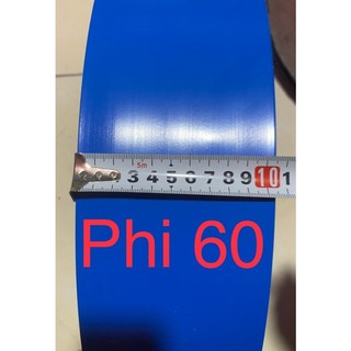 50m các loại ống dẫn nước pe màu xanh - trắng loại dày deo hơn phi 48mm , phi 60mm, phi 76mm, 100mm