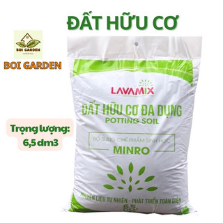 Đất trồng cây - đất trồng rau lavamix đất hữu cơ trộn sẵn - boi garden